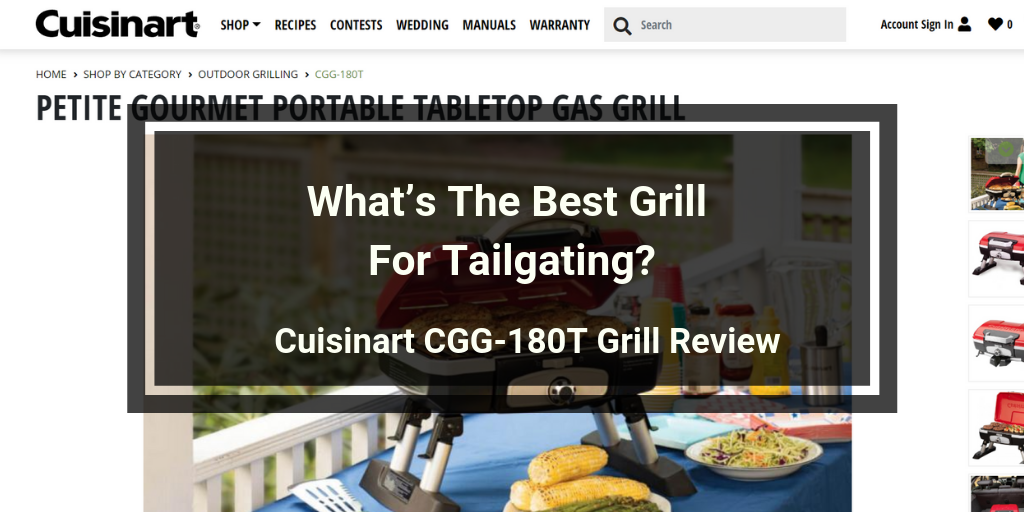 Cuisinart.CGG-180T.Grill.Review
