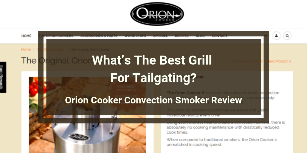 Orion Cooker Convection Smoker Review