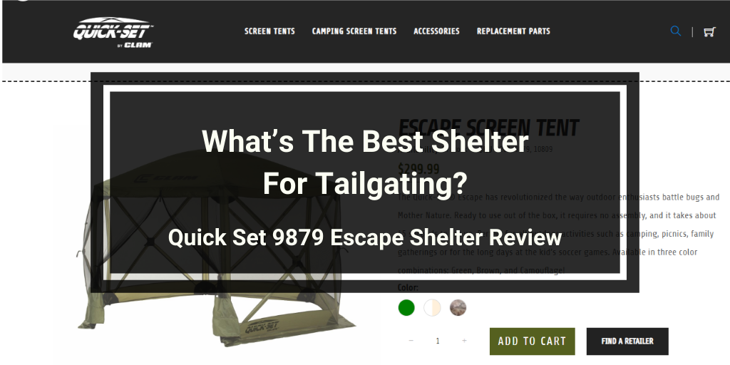 Quick Set 9879 Escape Shelter Review